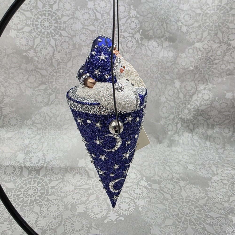 Patricia Breen "Victorian Candy Cone Night Sky" Christmas Ornament 2580 VTG 2005 - Picture 5 of 11